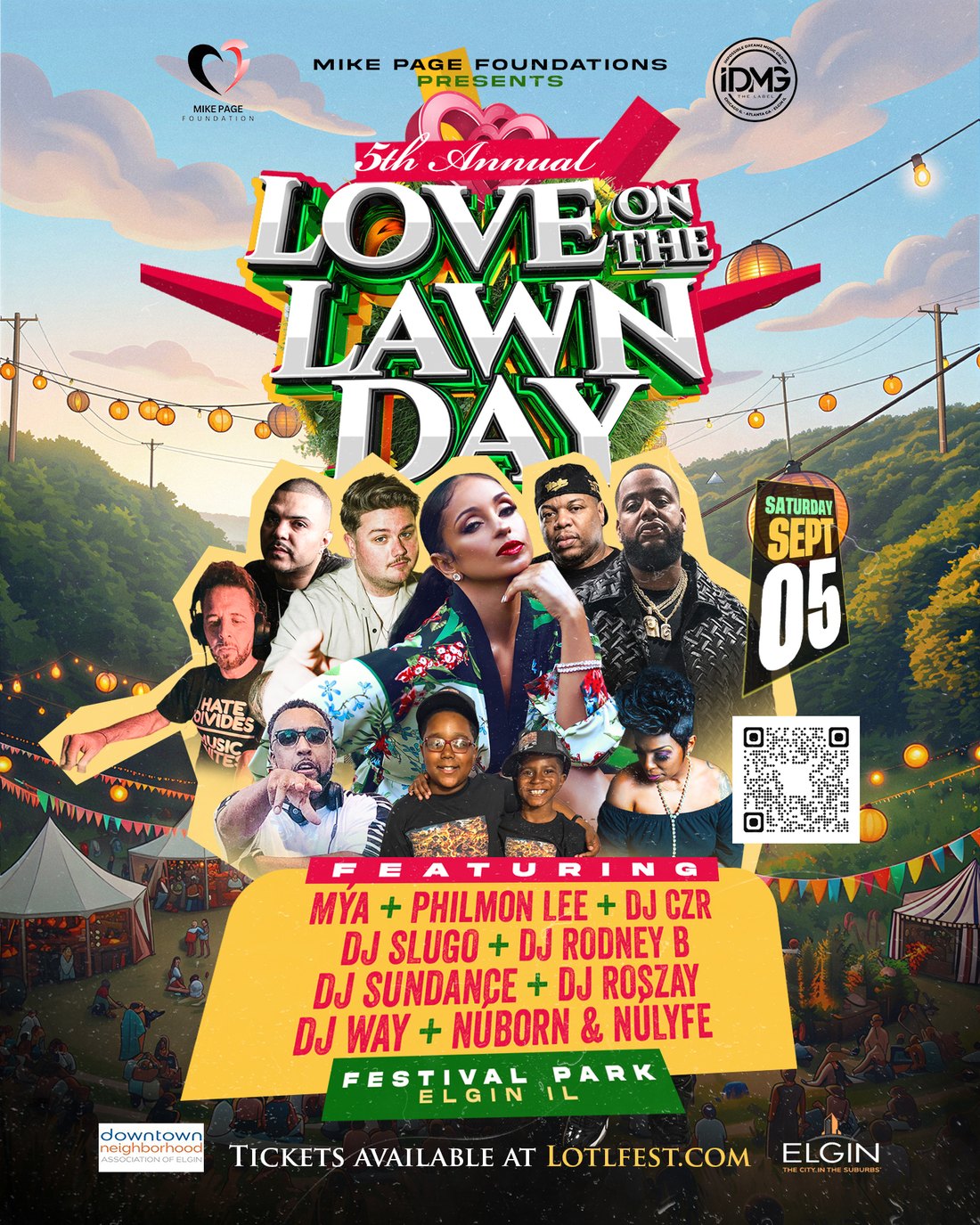 Love on the Lawn Day 2026 full lineup — Mýa, Philmon Lee, DJ CZR, DJ Slugo, DJ Rodney B, DJ Sundance, DJ Roszay, DJ Way, NúBorn & NúLyfe