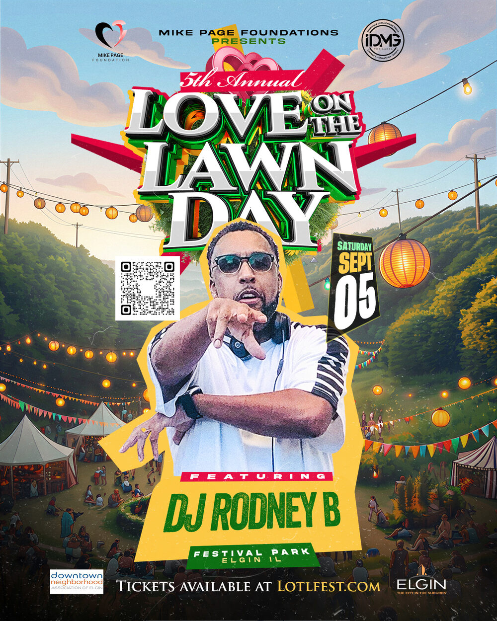 DJ Rodney B at Love on the Lawn Day 2026