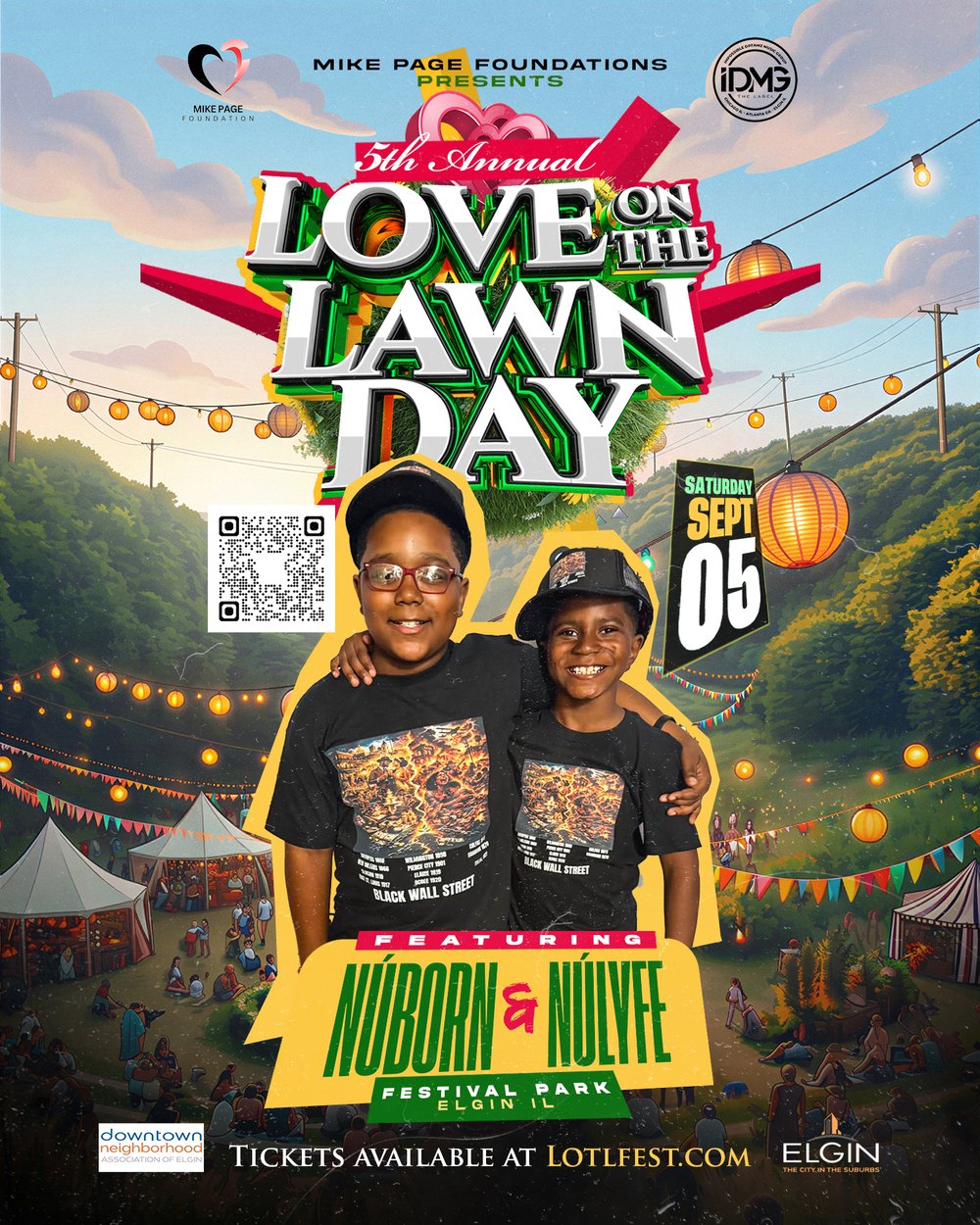 NúBorn & NúLyfe performing at Love on the Lawn Day 2026