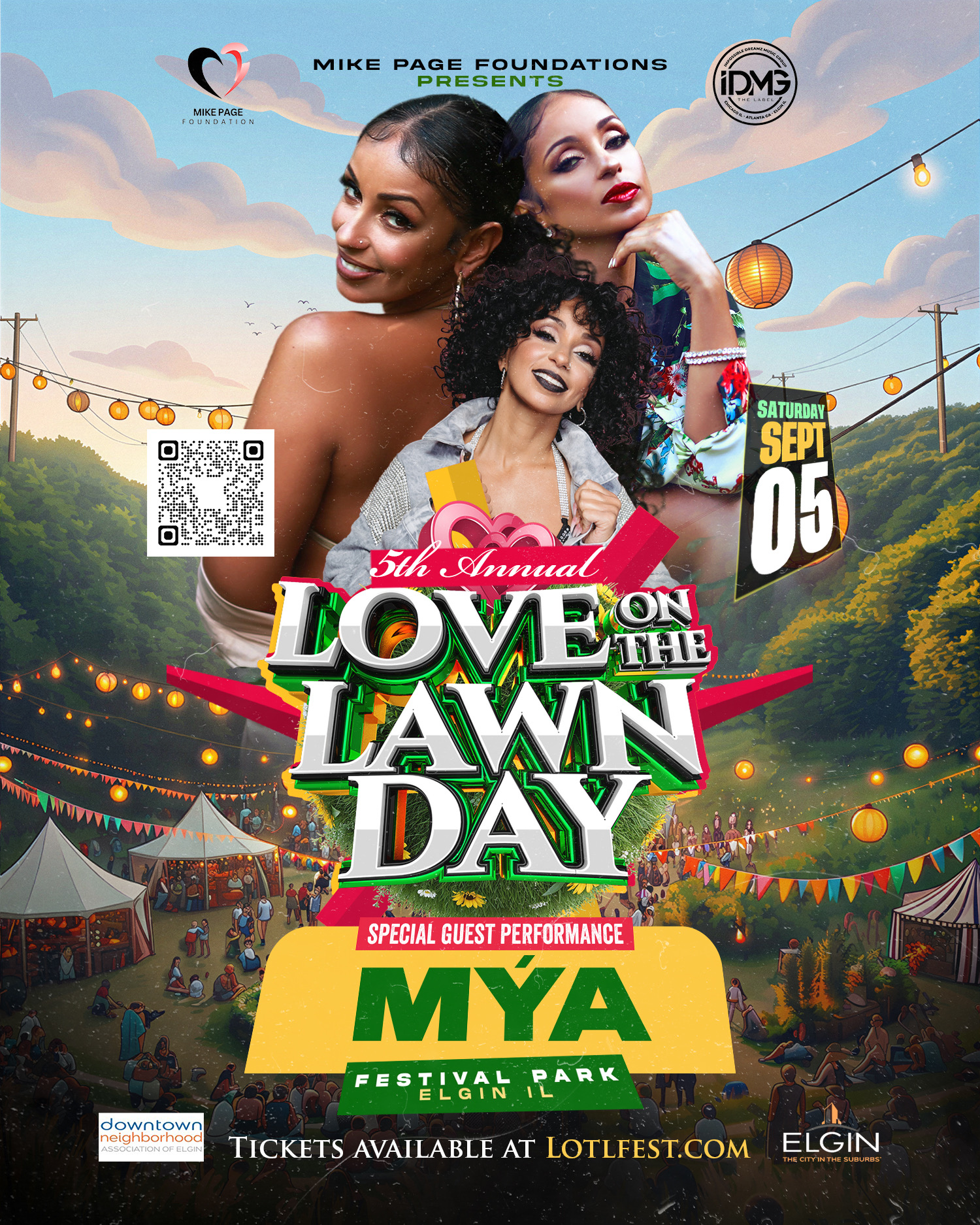 Mýa, special guest at Love On The Lawn Day 2026