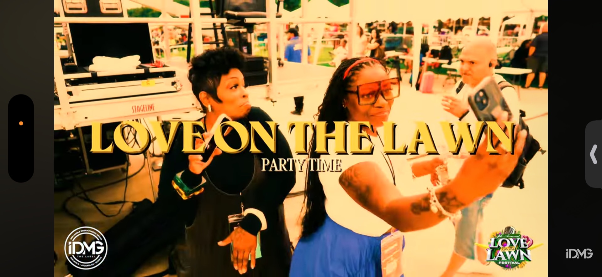 Party time — the energy at LOTL