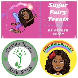 Sugar Fairy Treats, Destiny Herbal Body Scrub & Charming Delitez